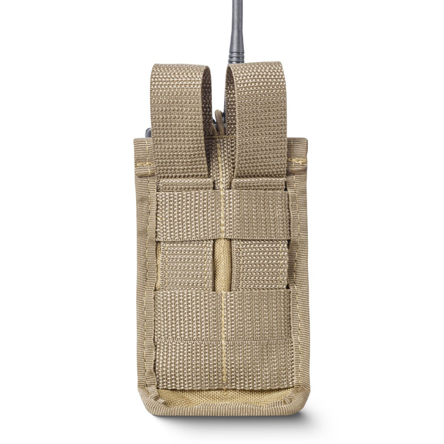 Підсумок для рації. Ukrarmor Кріплення Molle. Cordura 500D. Колір Койот 14×7×4 см - зображення 2