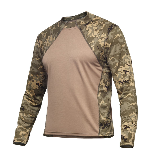 Тактична сорочка Base Ukrarmor Combat Shirt із довгим рукавом. Піксель (мм-14) XL - зображення 1