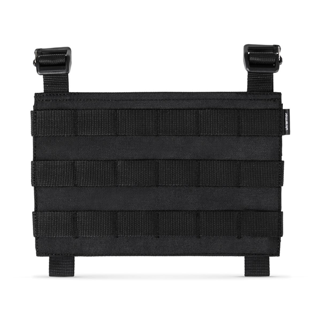 Передняя панель на Ukrarmor плитоноске PRO. Cordura 1000. Черный 24 х 16 см - изображение 1