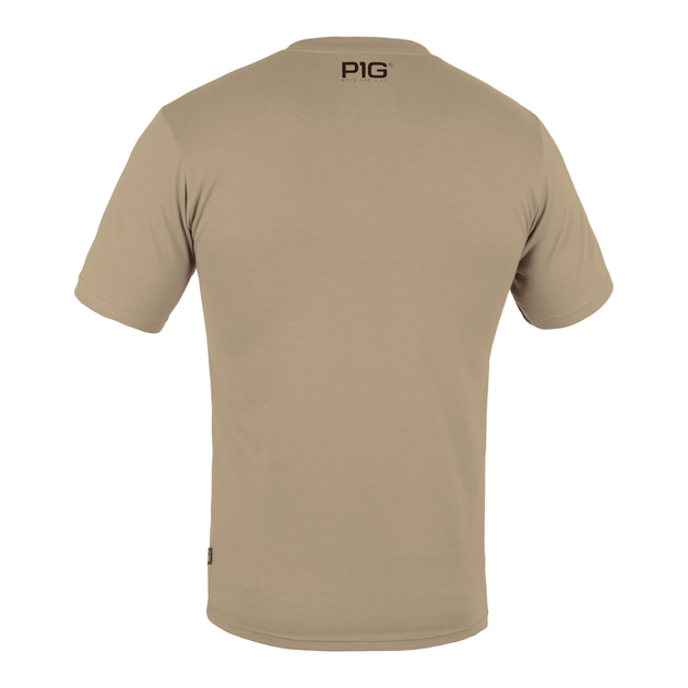 Футболка з малюнком ARMY Logo 2XL Tan 499 - зображення 2