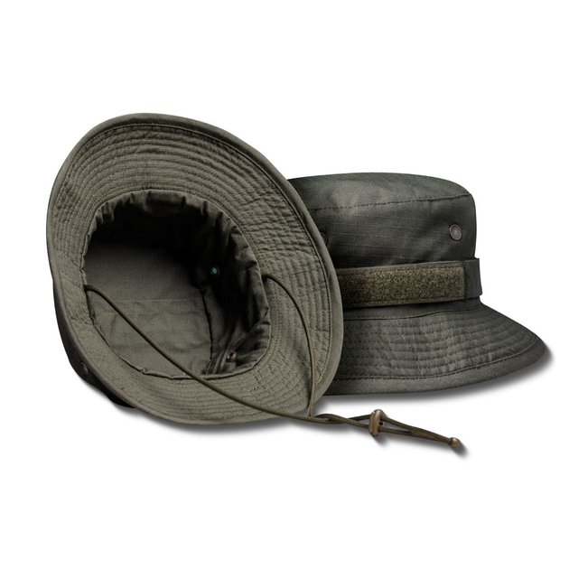 Шляпа тактическая Combat Ukrarmor Hat (TDU ripstop). Цвет Олива L/XL - изображение 2