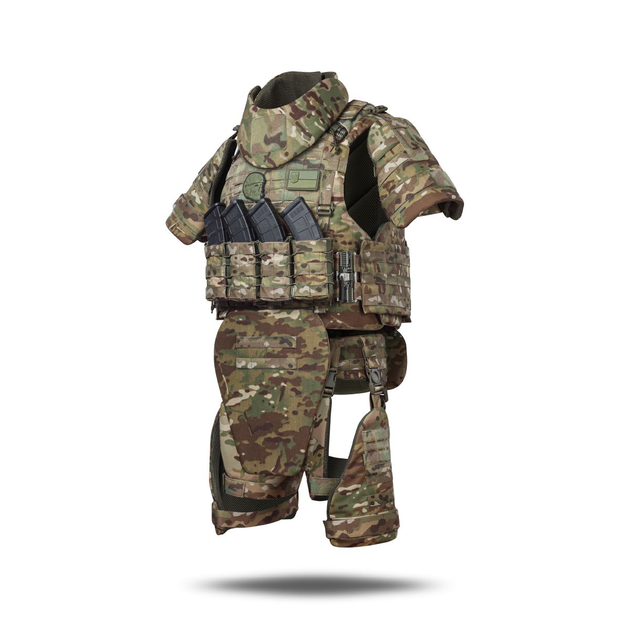 Бронекостюм ATAS (Advanced Ukrarmor Tactical Armor Suit) Level I. Клас захисту – 1. Мультикам. S/M - зображення 1