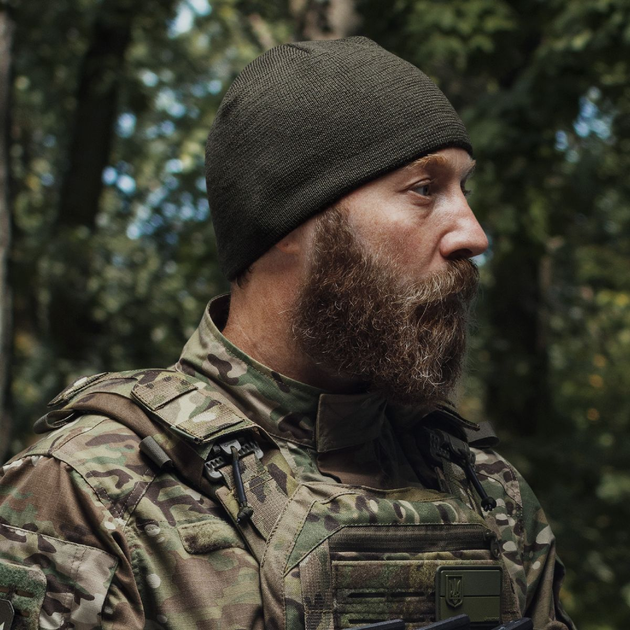 Шапка тактична Helmet Ukrarmor Hood під шолом. Колір Олива / Ranger green Універсальний M-XXL - зображення 2