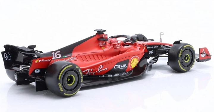Коллекционная Модель Bburago F1 Ferrari SF-23 #16 Charles Leclerc