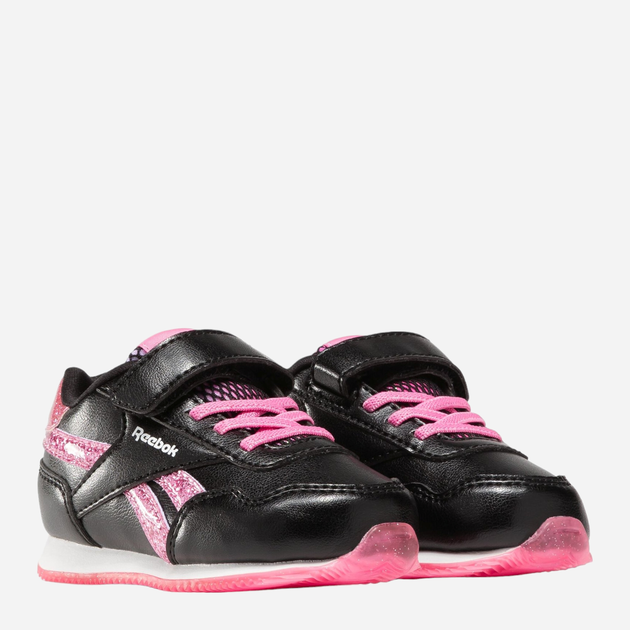 Дитячі кросівки для дівчинки Reebok Royal Cl Jog 100075178 22.5 Чорні (1200143262276) - зображення 2