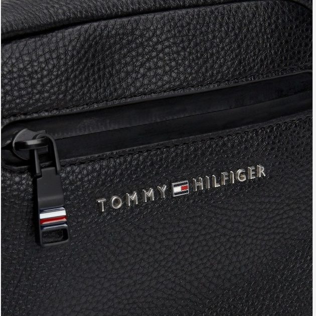 Torba listonoszka męska Tommy Hilfiger AM0AM12484-BDS Czarna (8720636894034) - obraz 3