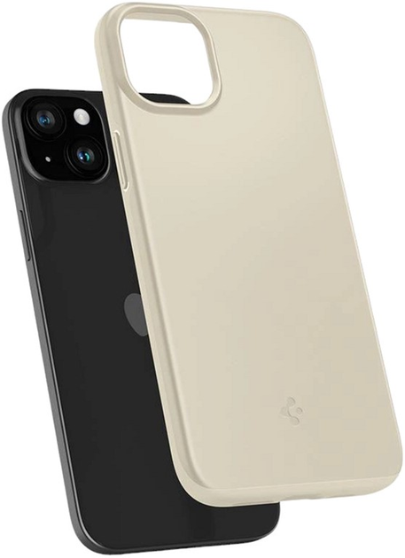 Etui Spigen Thin Fit do iPhone 15 Beige (8809896751032) - obraz 2