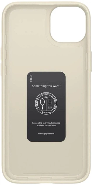 Etui Spigen Thin Fit do iPhone 15 Plus Beige (8809896749817) - obraz 9