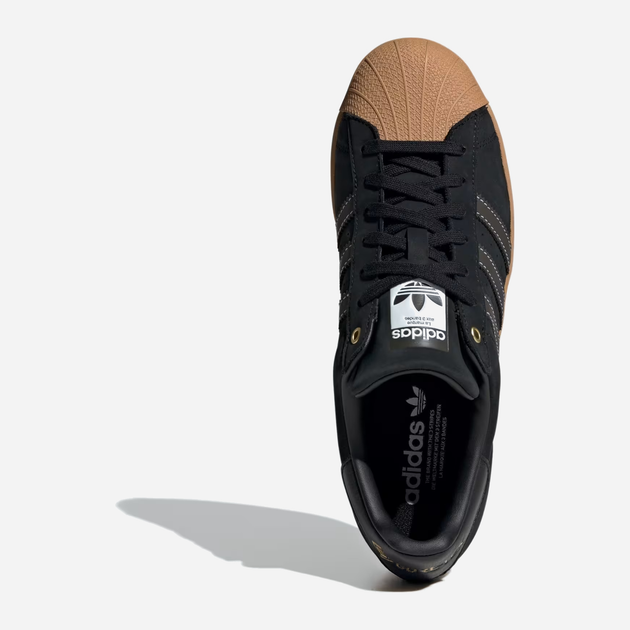 Чоловічі кеди низькі adidas Originals Superstar Gore-Tex IF6161 42 Чорні (4066764523014) - зображення 6