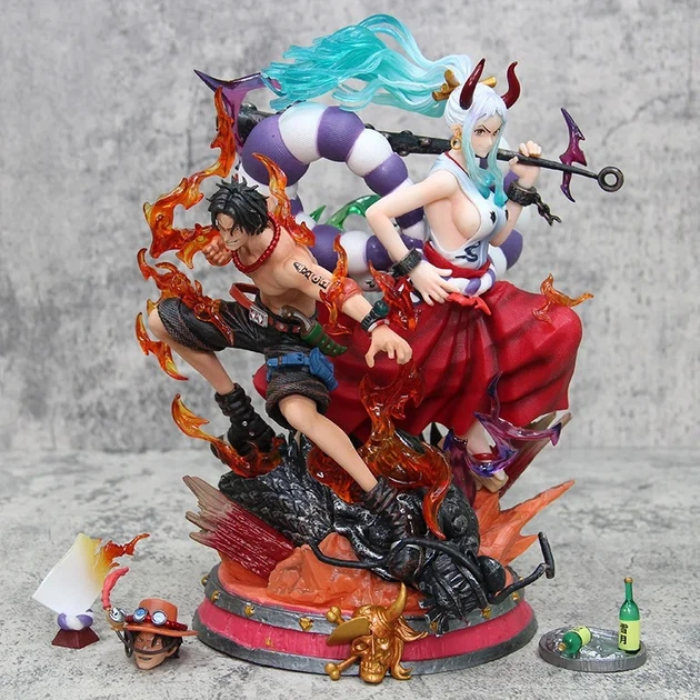 Аниме фигурка One Piece Ван Пис Yamato & Portgas D Ace, Ямато и