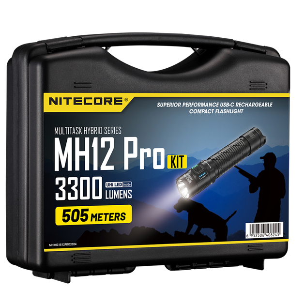 Набір для нічного полювання Nitecore MH12 PRO HUNTING KIT в подарунковому кейсі - зображення 1