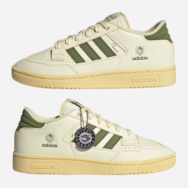 Tenisówki męskie z eko skóry adidas x END. Centennial Low Consortium Cup ID2907 43.5 Kremowe (4066765389190) - obraz 2