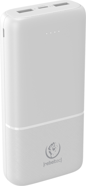 Powerbank Rebeltec P20 20000 mAh White (RBLAKT00019) - obraz 2