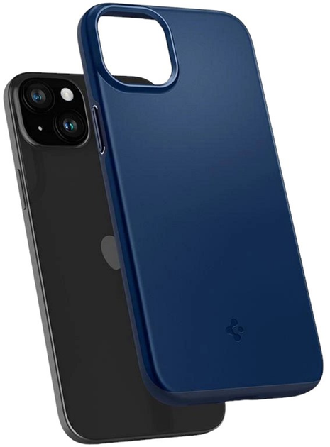 Etui Spigen Thin Fit do iPhone 15 Plus Blue (8809896749794) - obraz 2