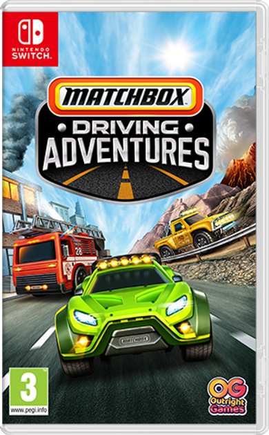 Gra Nintendo Switch Matchbox Driving Adventures (Kartridż) (5061005353350) - obraz 1