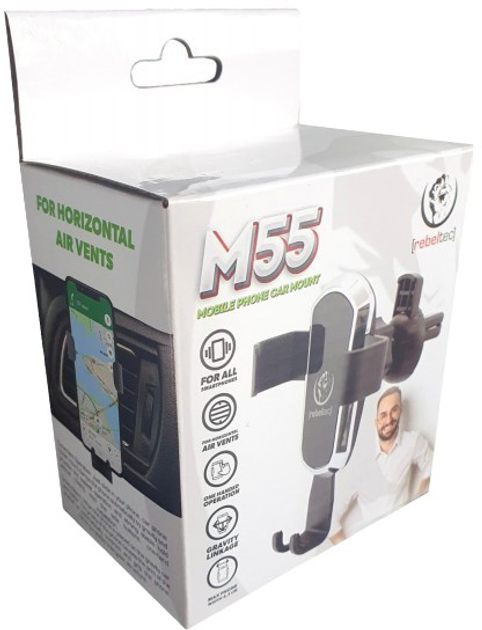 Uchwyt na telefon Rebeltec M55 (RBLUCH00009) - obraz 3