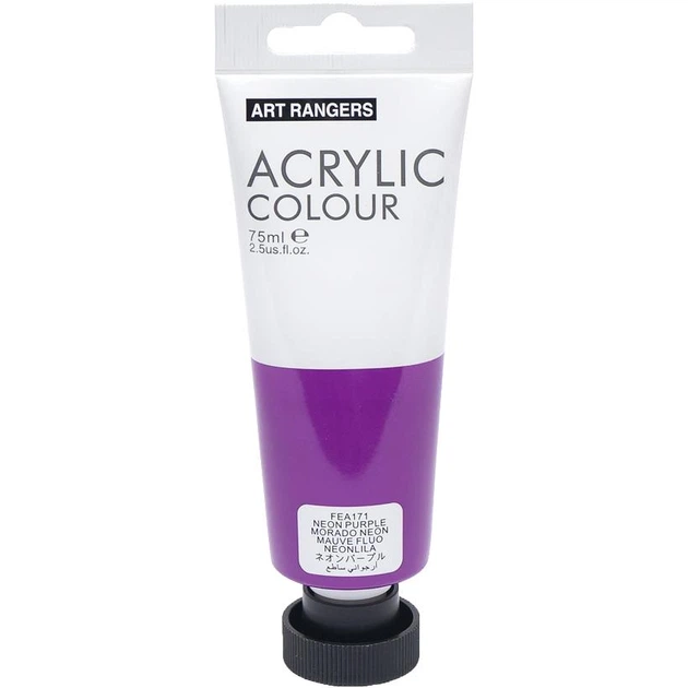 Художня акрилова фарба Art Ranger Acrylic 171 Neon purple / Неоновий фіолетовий 75мл. - Фото 1 Художня акрилова фарба Art Ranger Acrylic 171 Neon purple / Неоновий фіолетовий 75мл. - зображення 1