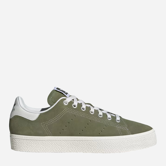 Sneakersy męskie do kostki adidas Originals Stan Smith CS IF9324 42 Oliwkowe (4067886610262) - obraz 1