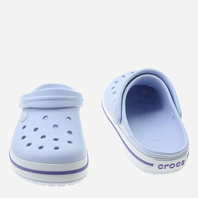 Женские кроксы Crocs Jibbitz Crocband Clog 11016-5AF 39-40 (M7/W9) 25 см Голубые (1962658359734) - изображение 3