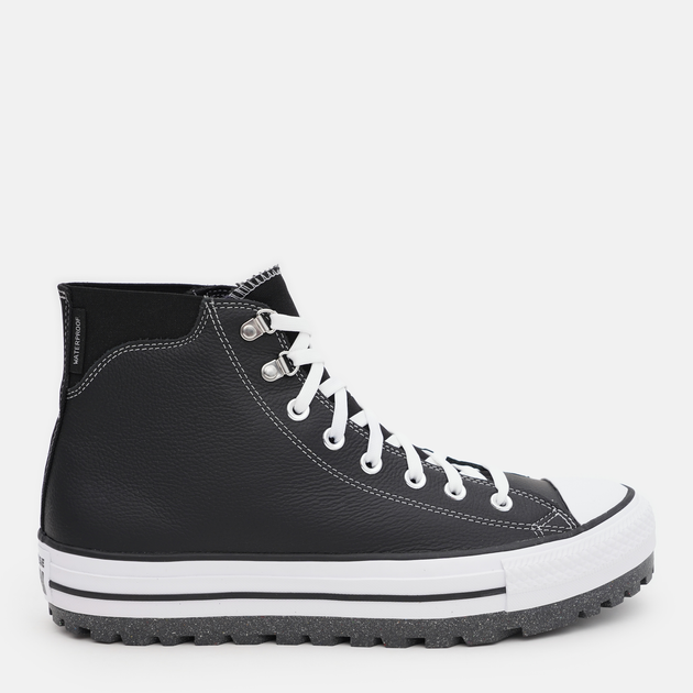 Акція на Чоловічі кеди високі Converse Ctas City Trek Wp Hi A04480C 45 (11US) 29 см Чорні від Rozetka