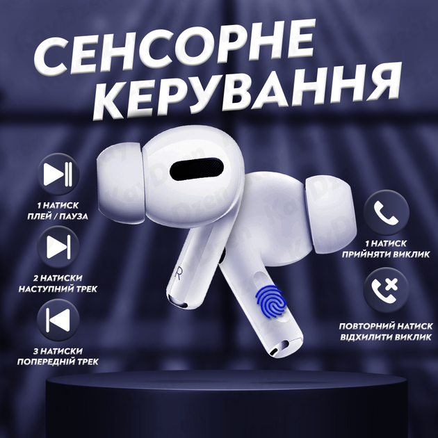 Беспроводные наушники AirPro airprods PRO 2 с шумоподавлением и