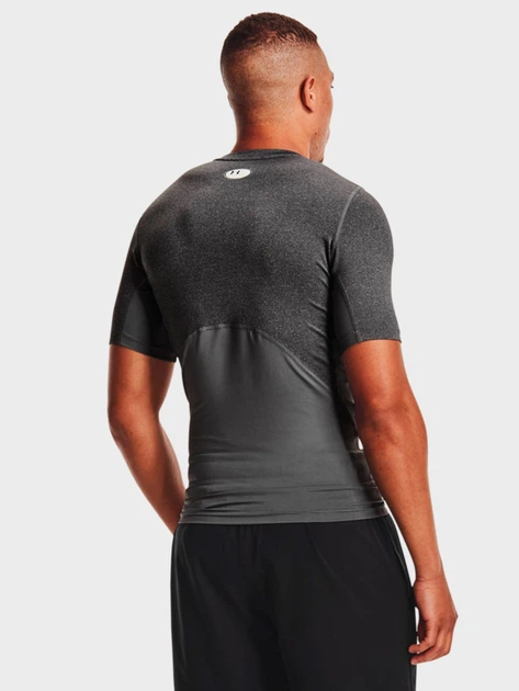 Футболка спортивная длинная мужская Under Armour HG Armour Comp SS 1361518-090 S Серая (194513999644) - Фото 2 Футболка спортивная длинная мужская Under Armour HG Armour Comp SS 1361518-090 S Серая (194513999644) - изображение 2