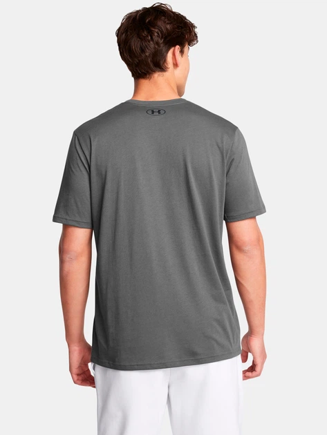 Футболка мужская Under Armour UA M Sportstyle LC SS 1326799-025 2XL Серая (197777410184) - Фото 2 Футболка мужская Under Armour UA M Sportstyle LC SS 1326799-025 2XL Серая (197777410184) - изображение 2
