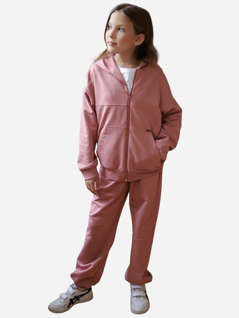 Детский спортивный костюм (толстовка + штаны) для девочки Бемби City collection KS802-300 122 см Розовый (06802706542.300) 