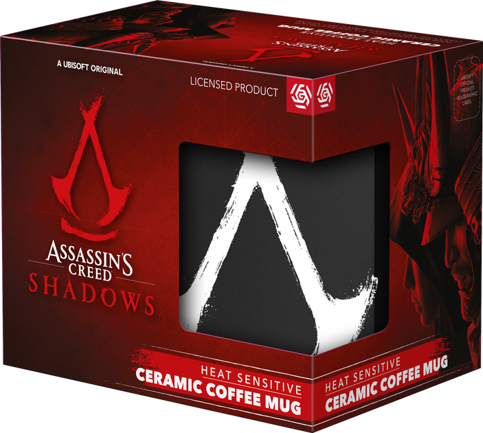 Кружка з термоактивним принтом GOOD LOOT Assassin's Creed Shadows Naoe & Yasuke (5908305247616) - зображення 5