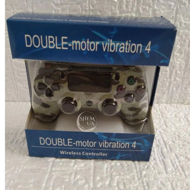 Беспроводной джойстик PS4 DS-2312 bluetooth DOUBLE-Motor Vibration 4 Wireless Controller -DMV-4-Khaki - изображение 8