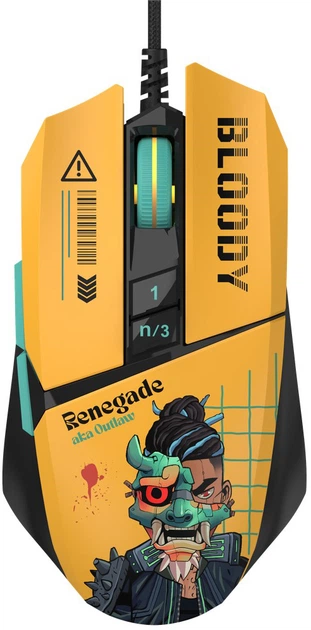 Мышь A4Tech Bloody W63 Max USB Renegade Sunset (4711421000529