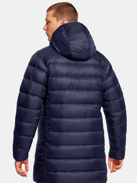 Пуховик зимний длинный мужской Under Armour Legend Down Parka 1385839-410 L Синий (196886533333) 