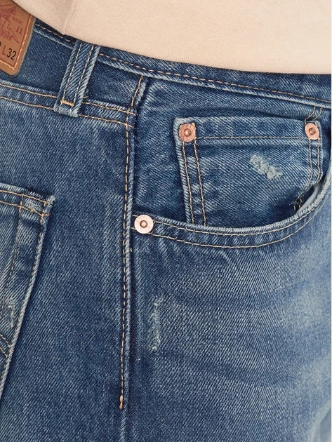 Джинси Regular fit чоловічі Levi's 501 Original 00501-3412 40-32 Сині (5401128028894) - зображення 4