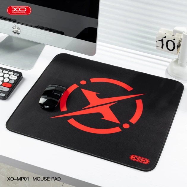 Килимок для миші 400*445мм XO MP01 Чорний - Фото 4 Килимок для миші 400*445мм XO MP01 Чорний - зображення 4