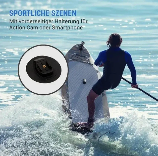Sup board / Надувная доска для гребли Capital Sports Kipu Allrounder 330 Cruiser Tiki (10040172) - изображение 8