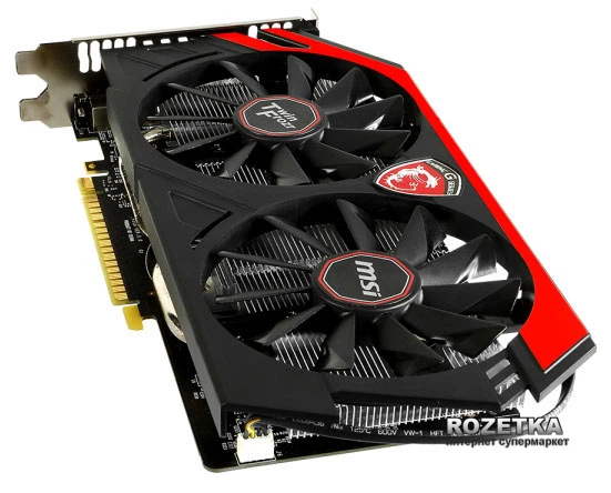 Видеокарта MSI PCI-Ex GeForce GTX 750 Ti TF 2048MB GDDR5 (128bit