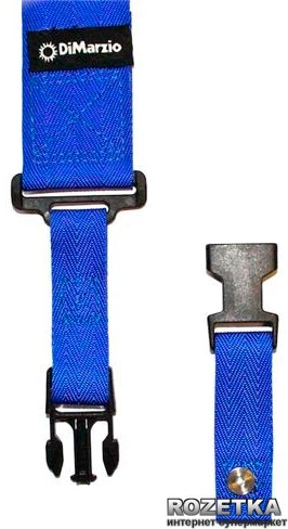 Гитарный ремень DiMarzio ClipLock Blue (DD2200 BL) - изображение 2