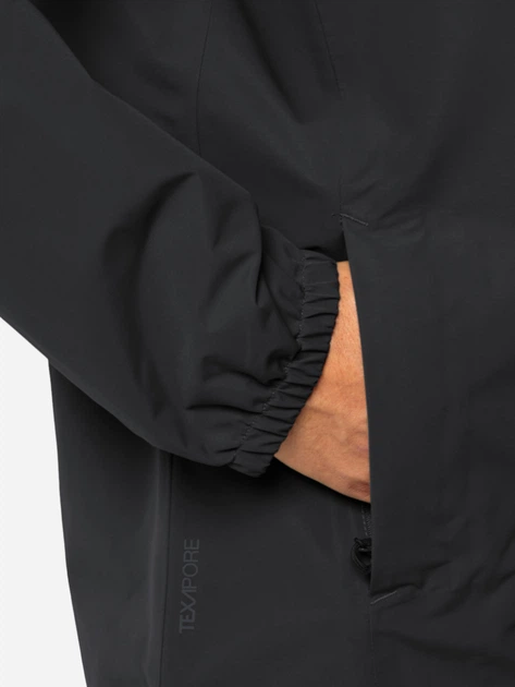 Kurtka wiatrówka męska Jack Wolfskin Stormy Point 2L Jkt M 1111142_6000 3XL Czarna (4064993496512) - obraz 4