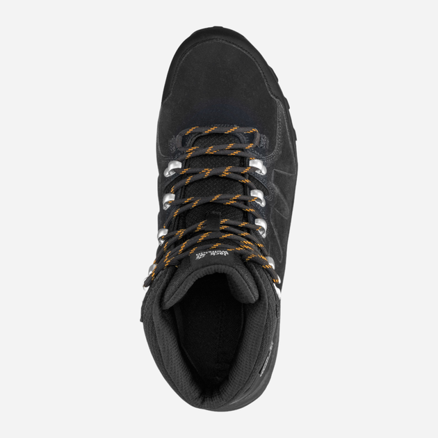 Buty trekkingowe męskie Jack Wolfskin Refugio Texapore Mid M 4049841_6357 44.5 Ciemnoszare (4060477907970) - obraz 5