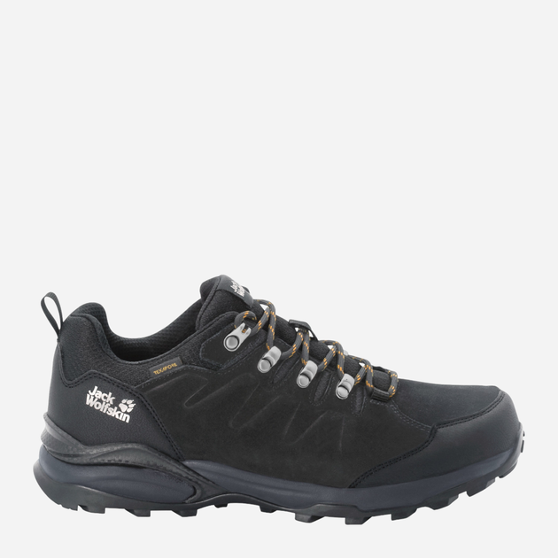 Buty sportowe trekkingowe męskie z membraną Jack Wolfskin Refugio Texapore Low M 4049851_6357 46 Ciemnoszare (4060477908601) - obraz 1