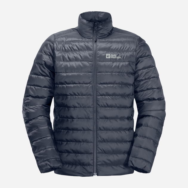 Пуховик двосторонній короткий чоловічий Jack Wolfskin Pilvi Down Jkt M 1207701_C0415 XL Синій (4064886338608) - зображення 1