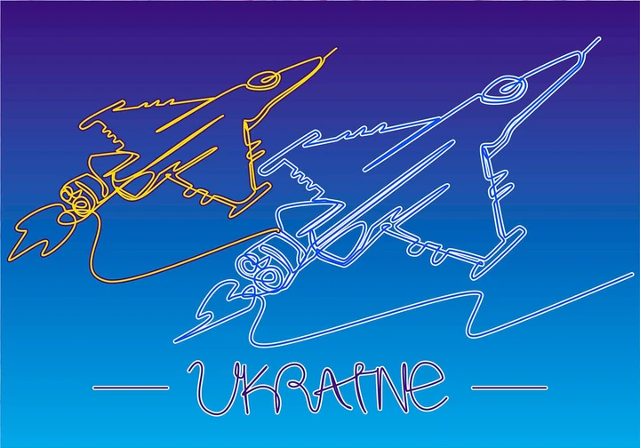 Календарь настенный квартальный на 2027 год на три пружины, Apriori , Самолет F16 , Патриотический календарь , украинский сувенир , 29,7х61см - изображение 2