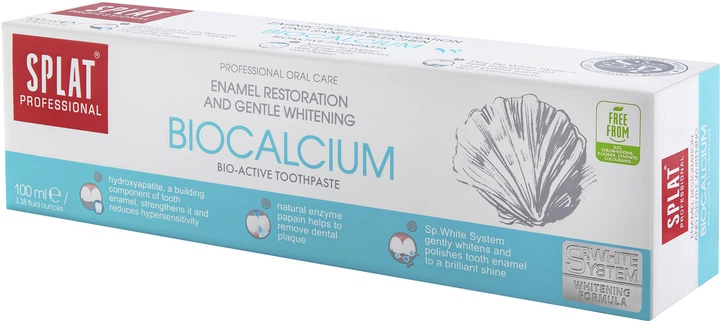 Зубна паста Splat Professional Biocalcium 100 мл (7640168930059/3800023406875) - зображення 3
