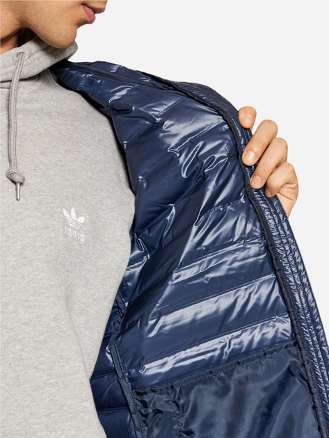 Пуховик зимовий короткий чоловічий Adidas Varilite Ho Jkt DX0785 S Темно-синій (4059808413822) - зображення 5