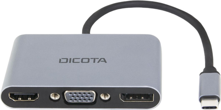 Stacja dokująca Dicota 5 w 1 4K HDMI/DP PD 100 W (7640239421417) - obraz 1