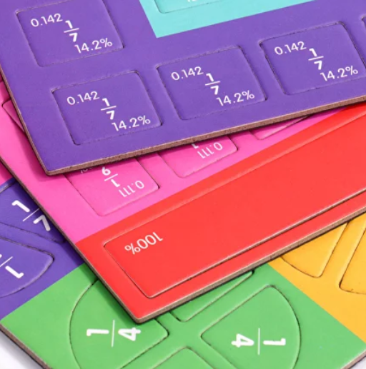 Пособие Fraction Game магнитная книга для детей тренажер по математике в комплекте идет маркер - изображение 4