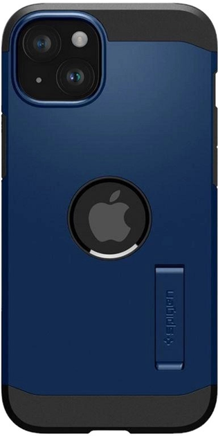 Etui Spigen Tough Armor do iPhone 15 Plus z MagSafe Navy Blue (8809896750097) - obraz 1