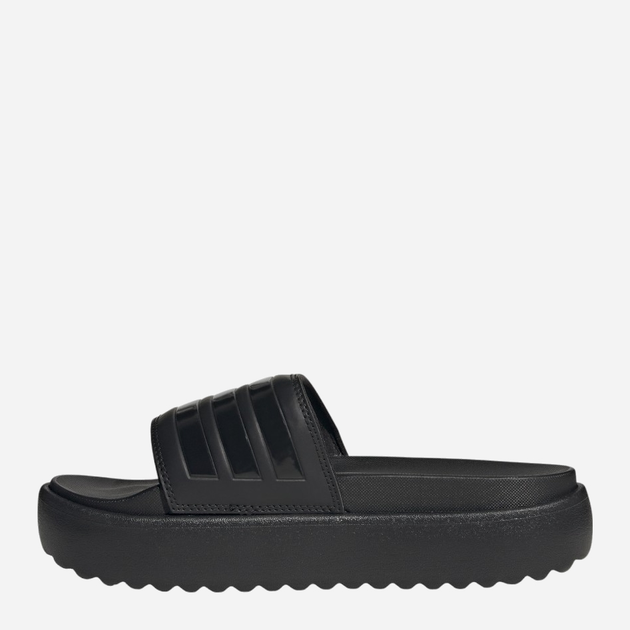 Жіночі шльопанці adidas Adilette Platform HQ6179 39 Чорні (4066747183785) - зображення 3