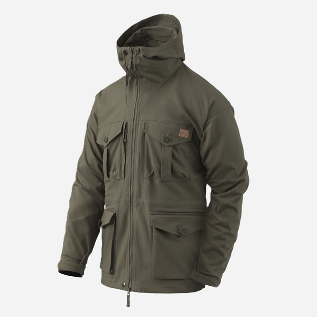 Куртка тактична чоловіча Helikon-Tex SAS Smock M Темно-зелена (KU-SAS-DC-09-B04) - зображення 1