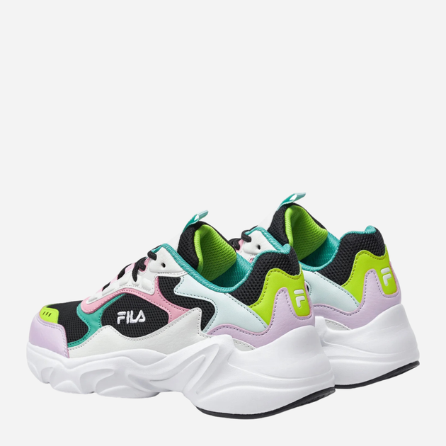 Жіночі снікери Fila Collene Cb FFW0046-83396 41 (9.5US) 25.5 см Чорний/Рожевий (8720905013005) - зображення 4